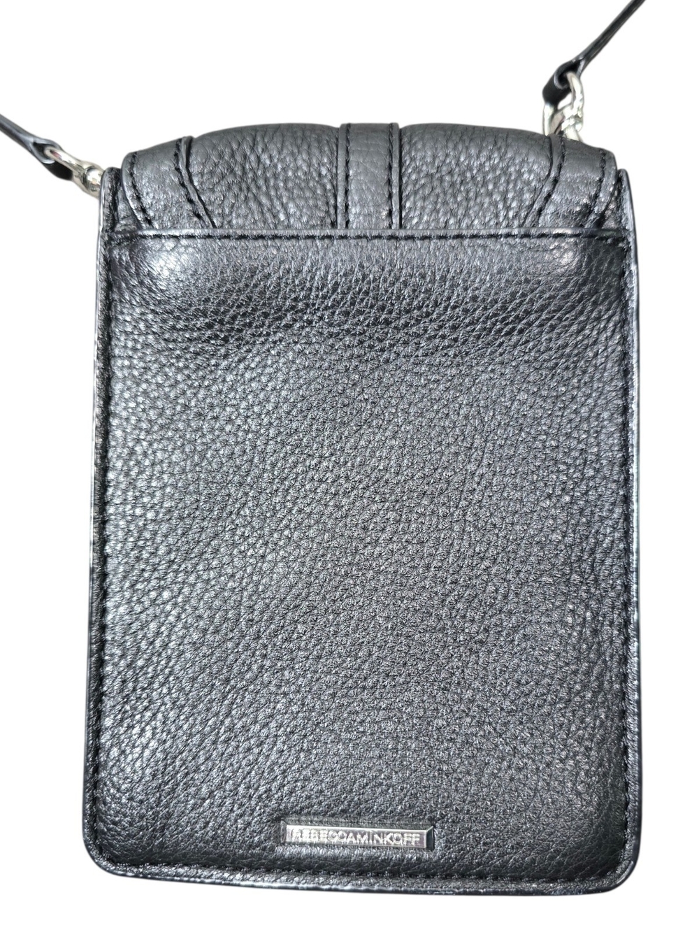 Rebecca Minkoff Black Pebbled Leather Studded Crossbody - Picture 4 of 7